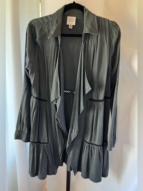 Free Flowing Draped Cardigan